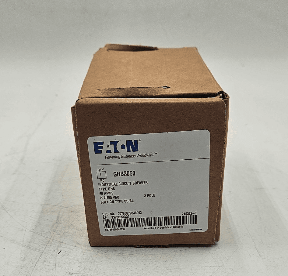 Cutler-Hammer GHB3060 Circuit Breaker 60A 277/480V 3P – image 1