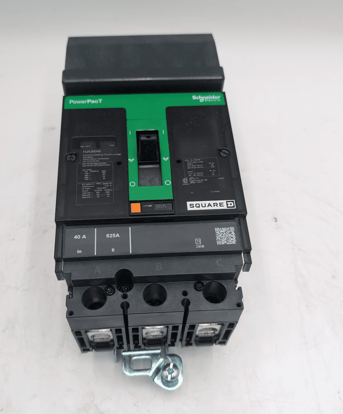 Square D HJA36040 Circuit Breaker 40A 600V 3 Pole