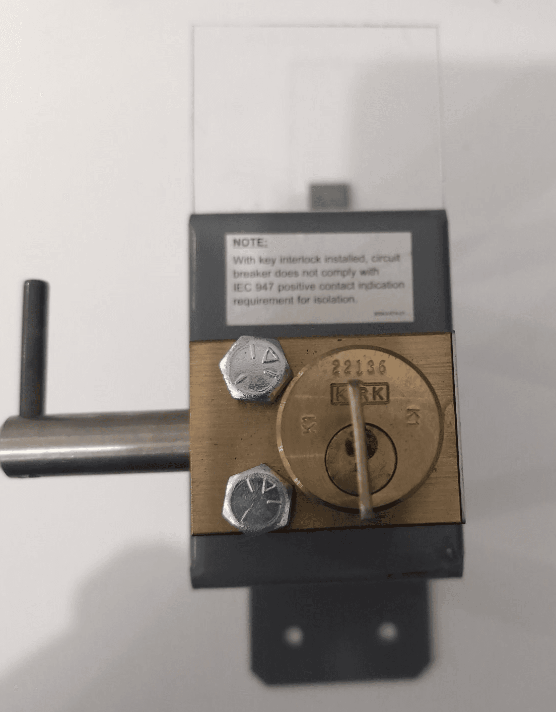 Kirk S017-80794 Key Interlock Accessory – image 1