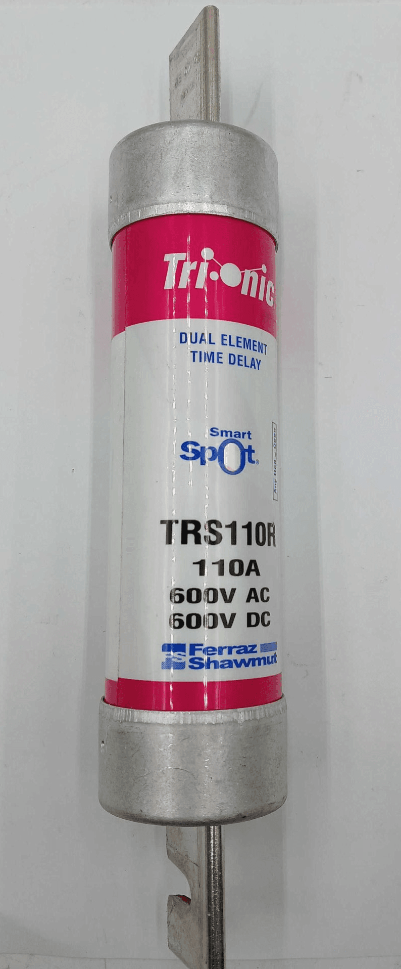 Ferraz Shawmut TRS110R Tri-Onic Fuse 110A 600V Class RK5 Time-Delay