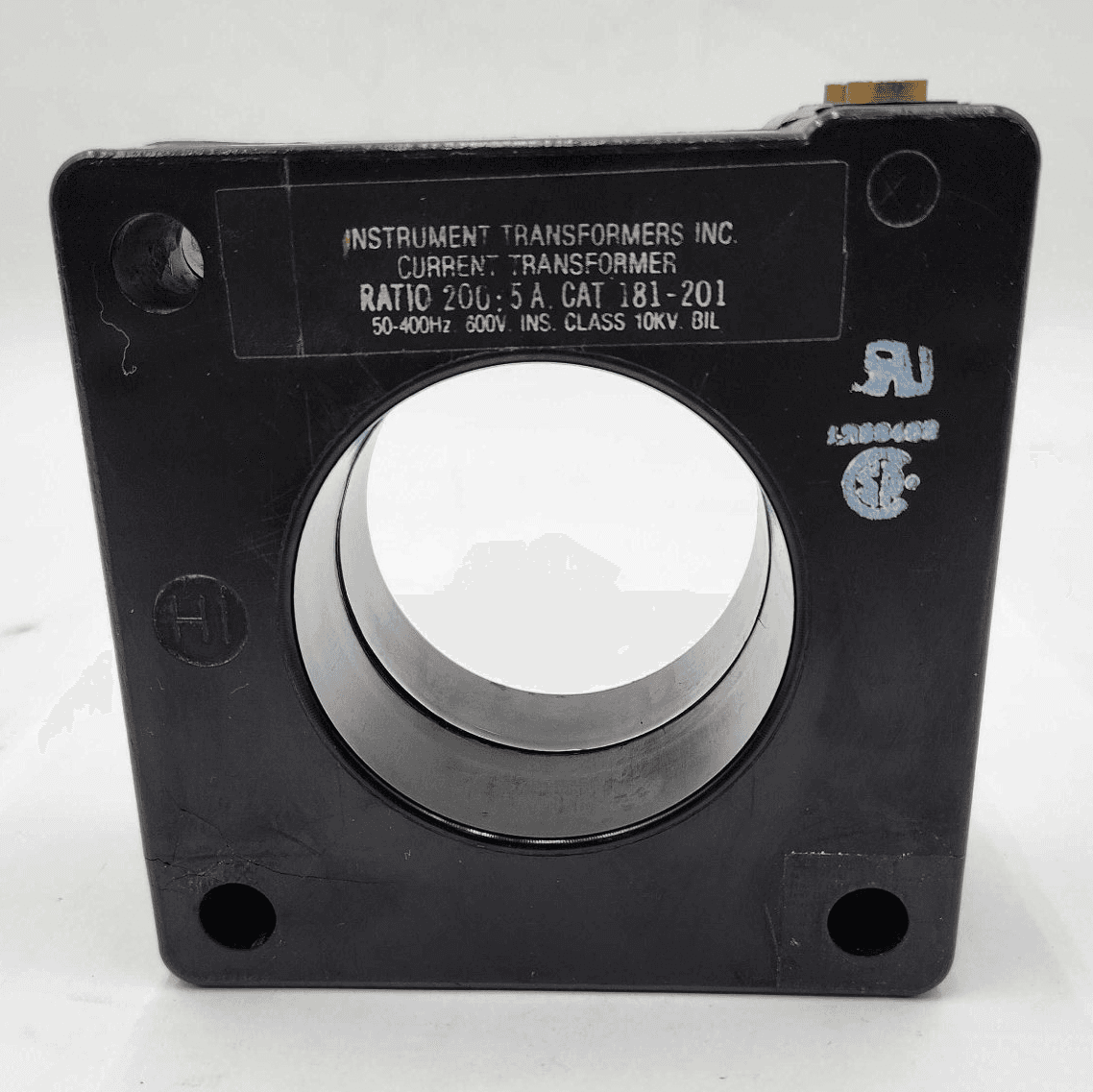 Instrument Transformers Inc 181-201 Current Transformer 5A 120V