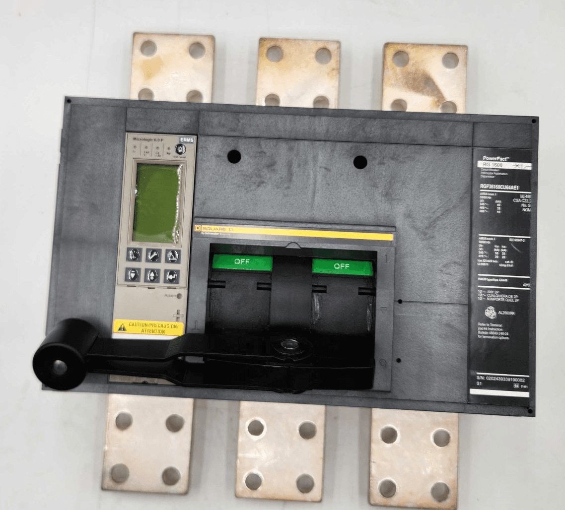 Square D RGF36160CU64AE1 ERMS Circuit Breaker 1600A 600V 3P