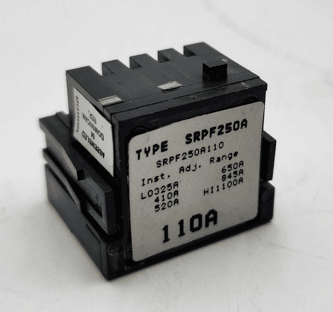 GE SRPF250A110 Circuit Breaker 110A 480V 3 Pole Plug
