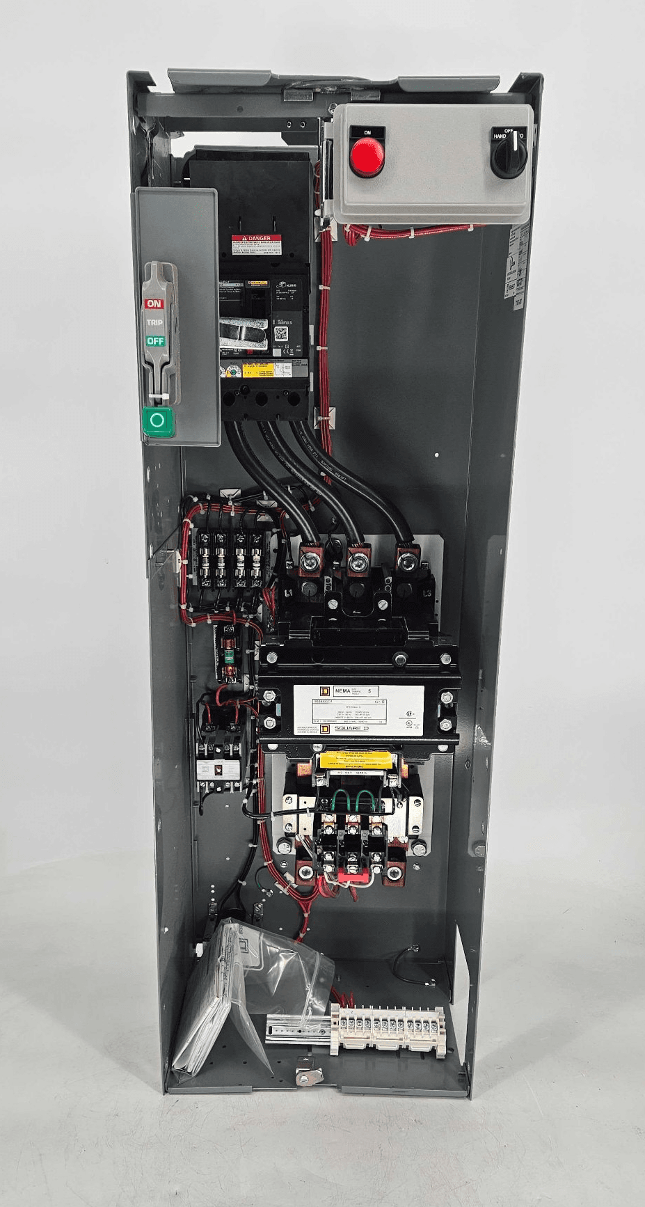 Square D SQDM6225A Model 6 MCC Bucket 225A 600V 42in Combo – image 1