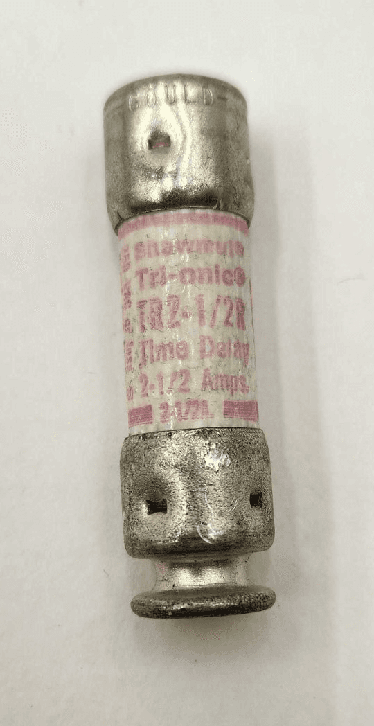 Gould Shawmut TR2-1/2R Fuse 2.5A 250V Class J Time-Delay