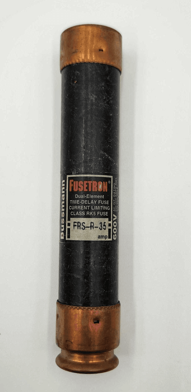 Fusetron FRS-R-35 Fuse 35A 600V Class RK1 Time-Delay