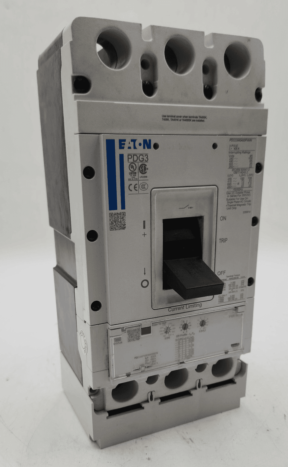 Eaton PDG33M0400FNNN Circuit Breaker 400A 600V 3P