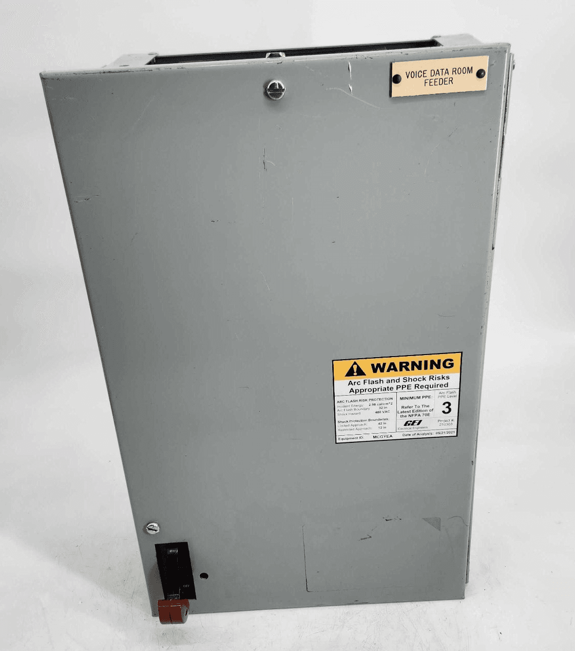 GE GEMCCFUSE200A 200A 24in Feeder MCC Bucket 8000 Series – image 1