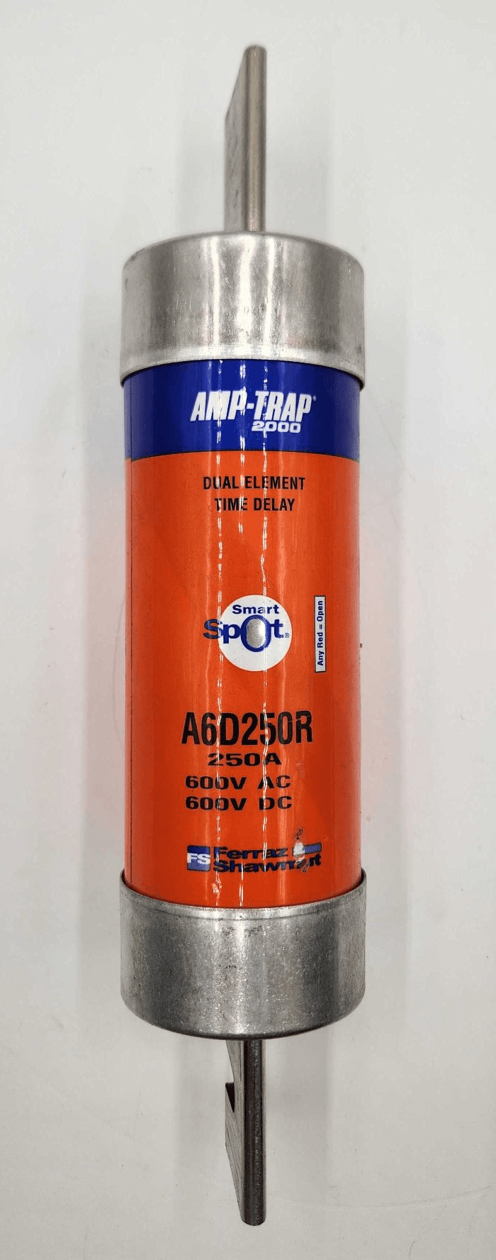 Gould Shawmut A6D250R Fuse 250A 600V Class RK1 Time-Delay – image 1