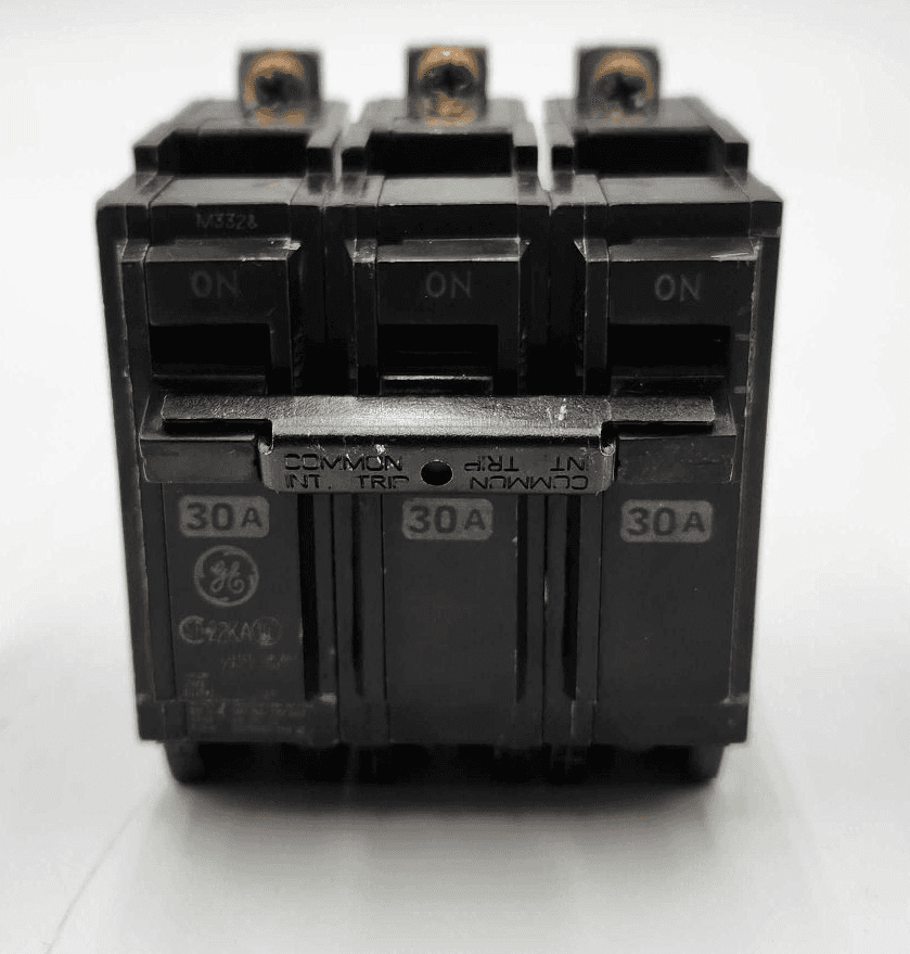 GE THHQB32030 Circuit Breaker 30A 240V 3 Pole – image 1