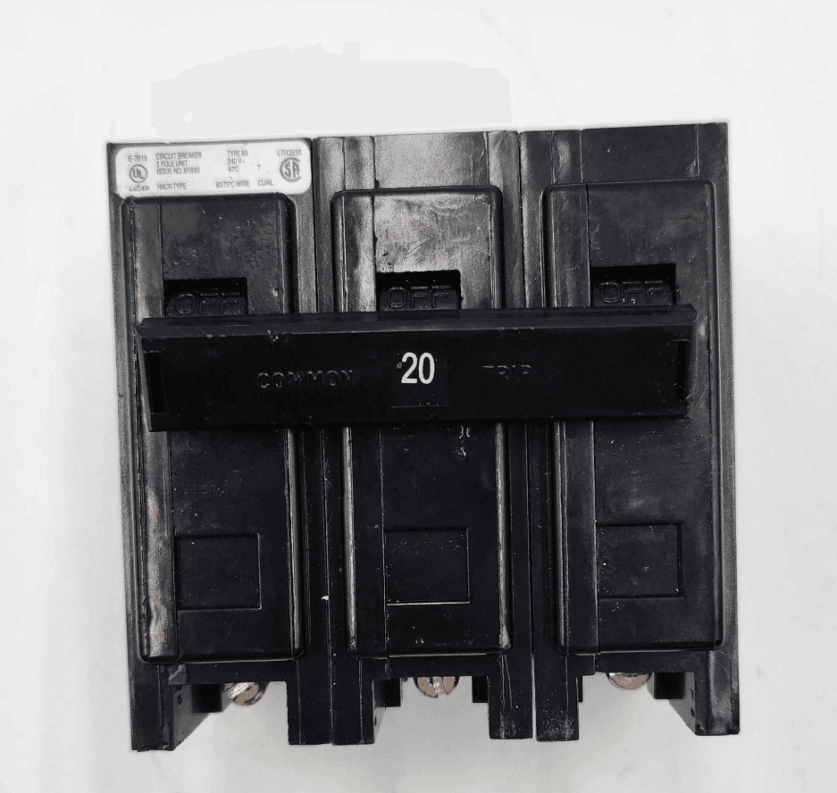 Eaton QOB3020H 20A 240V 3PH Circuit Breaker – image 1