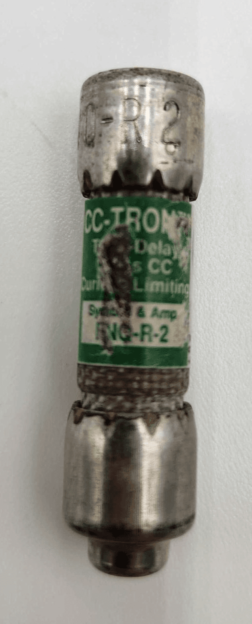 Bussmann FNQ-R-2 Fuse 2A 600V Class CC Time-Delay – image 1