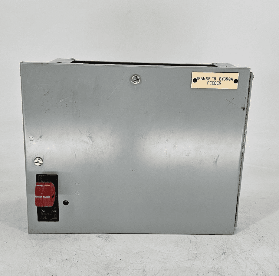 GE GEMCCFUSE60A 12in 60A FUSED MCC Bucket Model 8000 USED – image 1