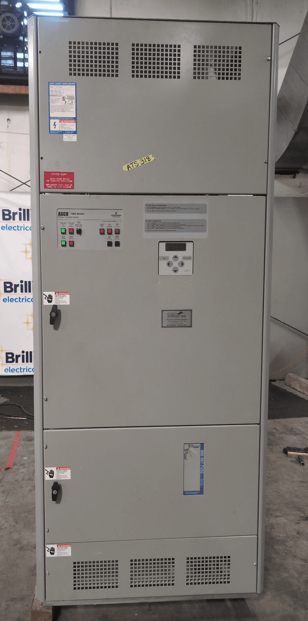 ASCO G7ACTSB31600N5X0 Automatic Transfer Switch 1600A 480V – image 1