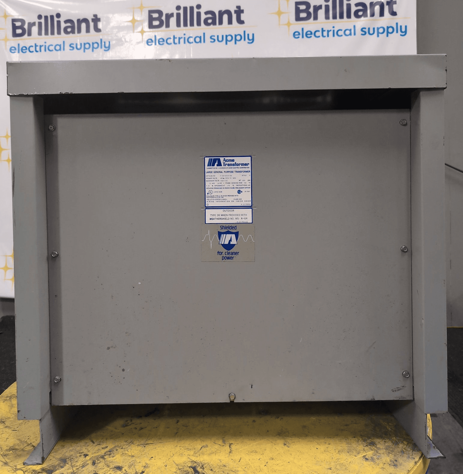 Acme T-1A-53314-35 75kVA Dry Type Transformer 480V/208-120V NEMA 3R – image 1