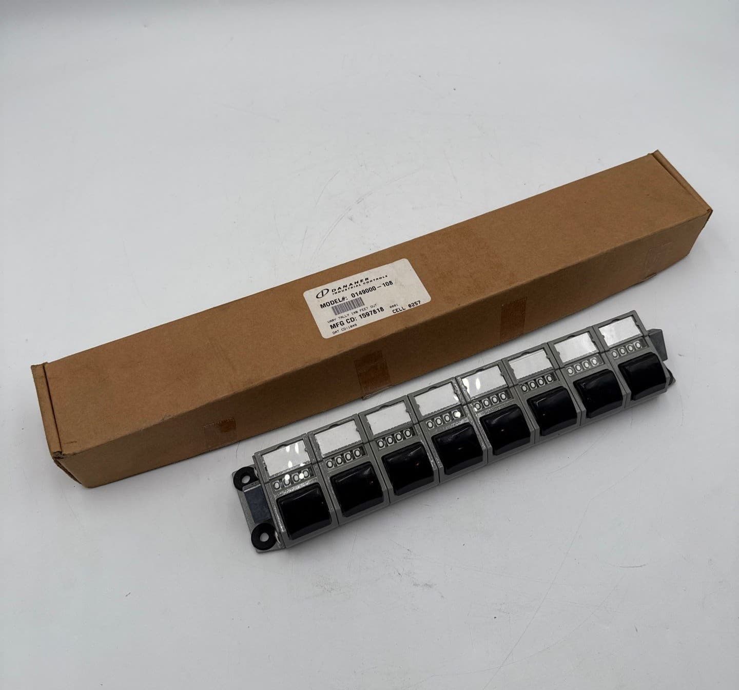 Danaher Veeder Root 0149000-108 Mechanical Tally Counter Manual Clicker 4-Digits – image 1