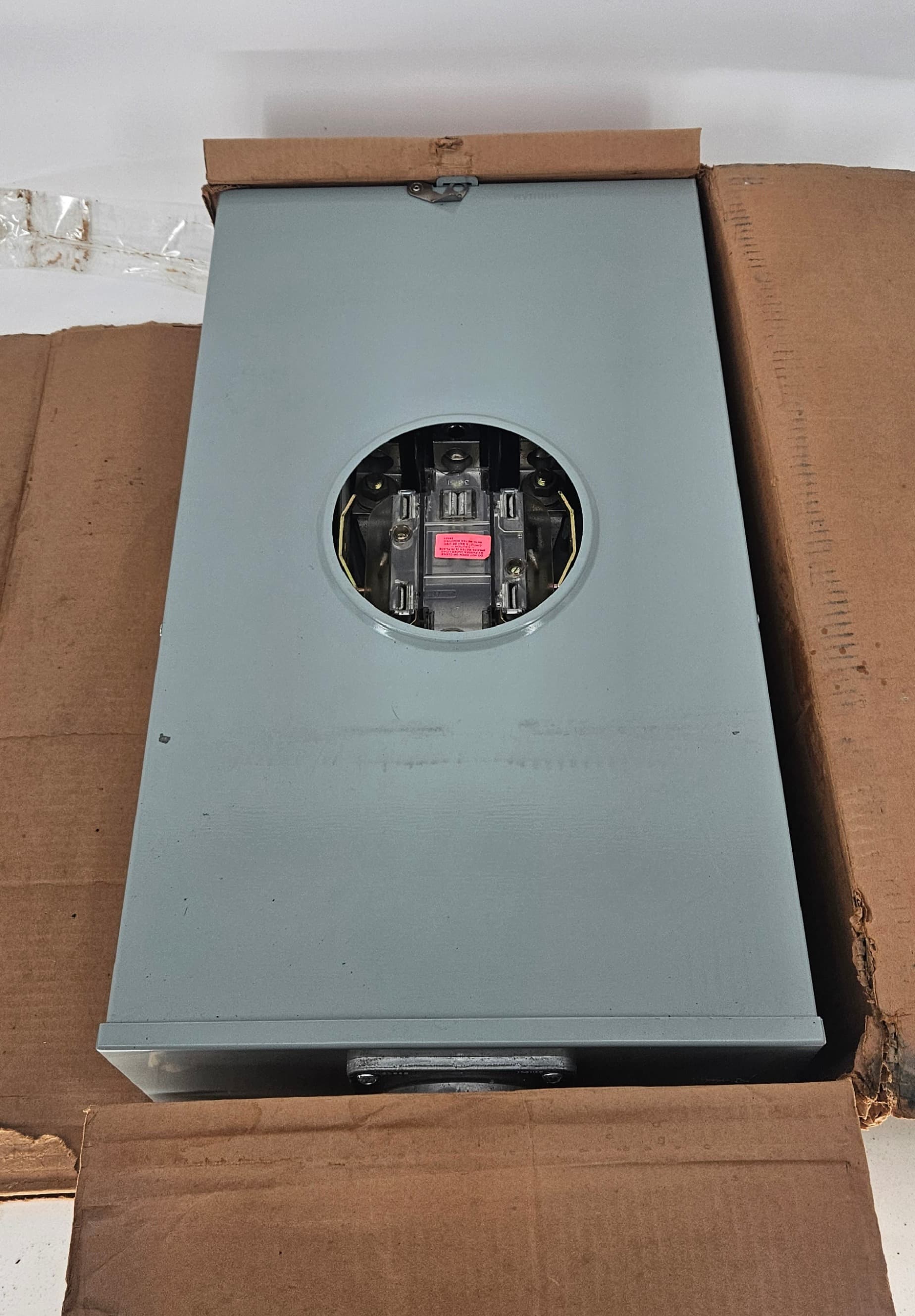 The Durham Company 1004665 Commercial Meter Socket 320 Amp 600V Heavy Duty NEW – image 1