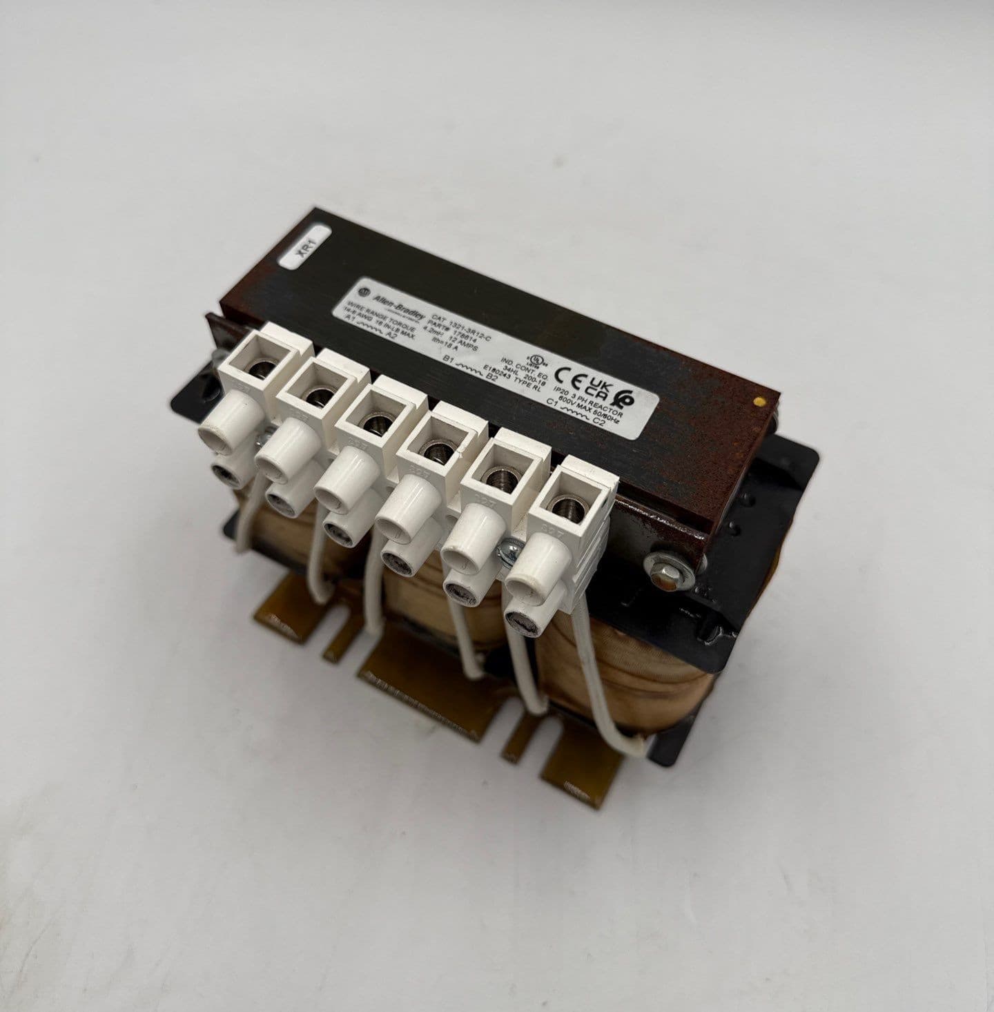 Allen Bradley 1321-3R12-C Line Reactor 3PH 4.2mH 12A 600V IP20 Open Type – image 1