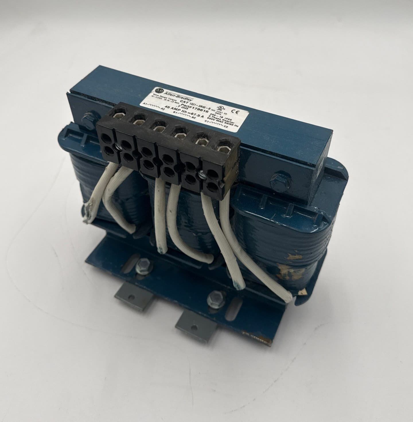 Allen Bradley 1321-3R45-B Input Output Line Reactor 45A 3PH 0.7MH 600V