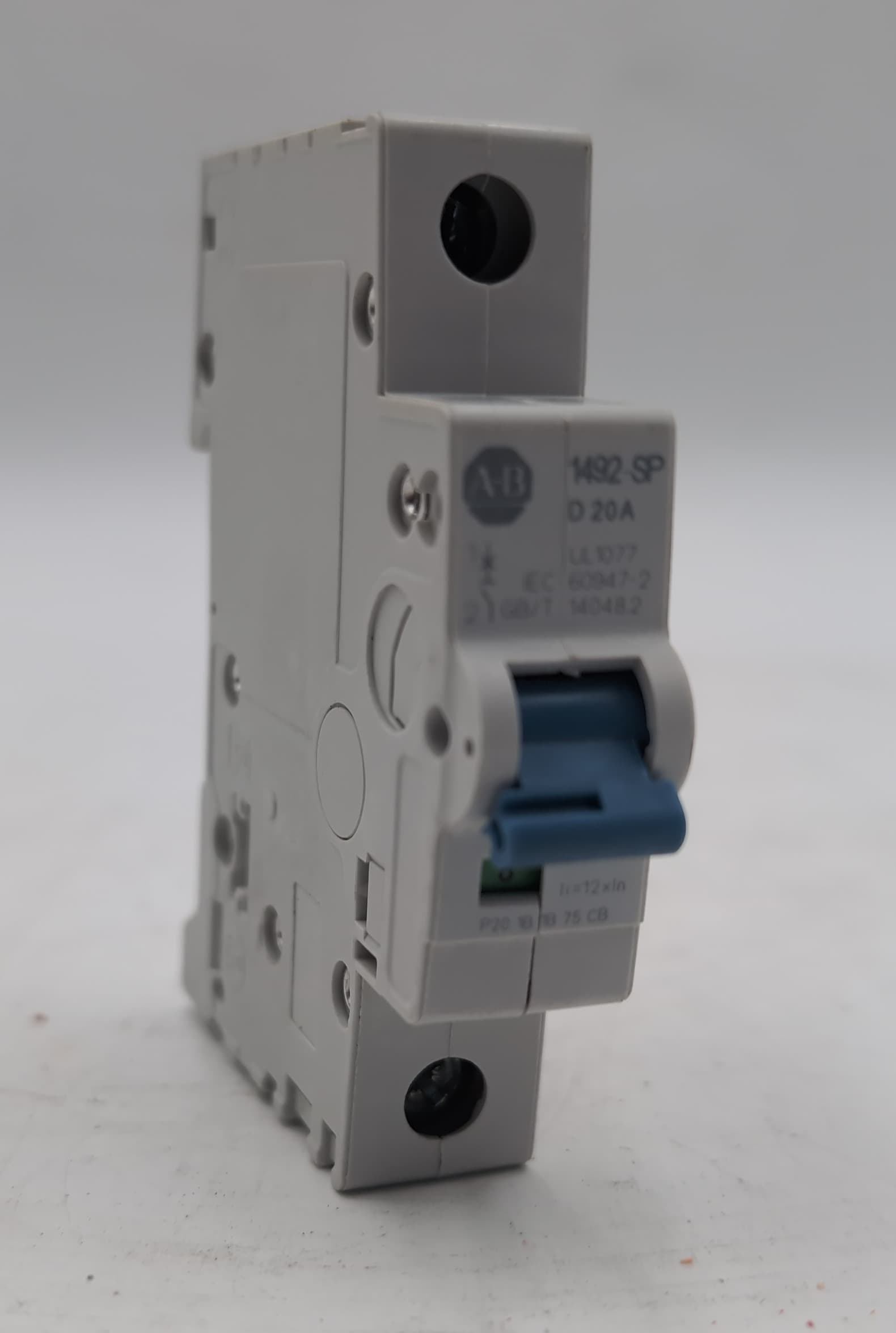 Allen Bradley 1492-SPM1D200 Series D Circuit Breaker 20A 1P 277 20 Amp 1Pole – image 1