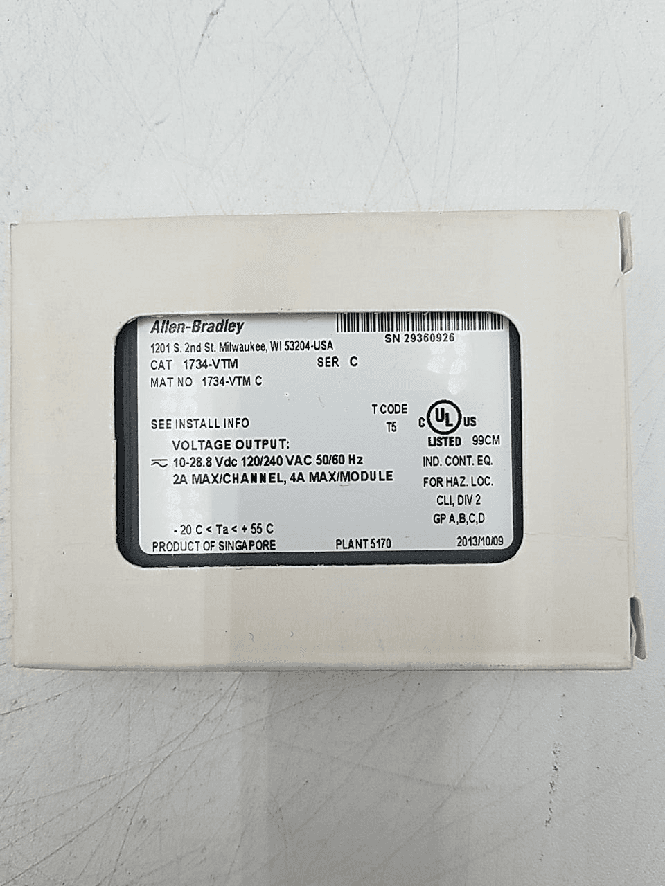 Allen-Bradley 1734-VTM – image 1