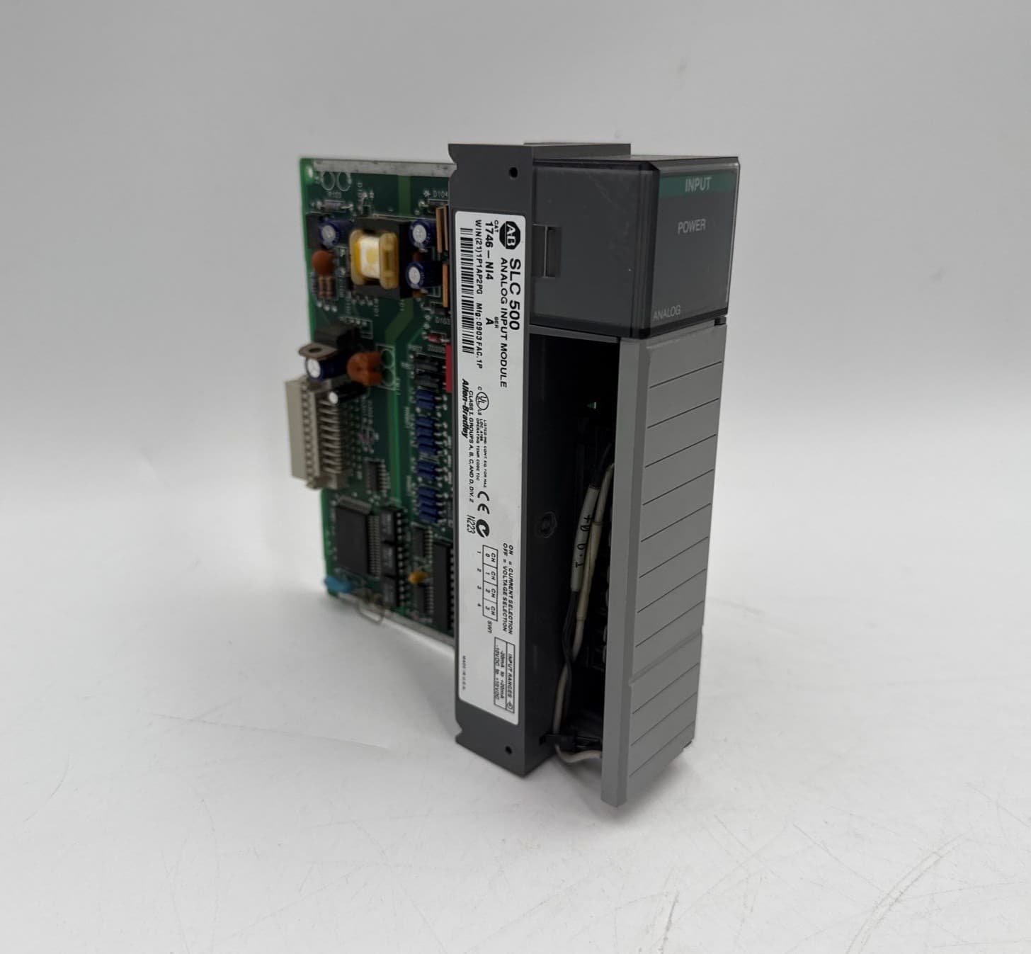 Allen Bradley 1746-NI4 Ser A SLC 500 Analog Input Module 4 Channel – image 1