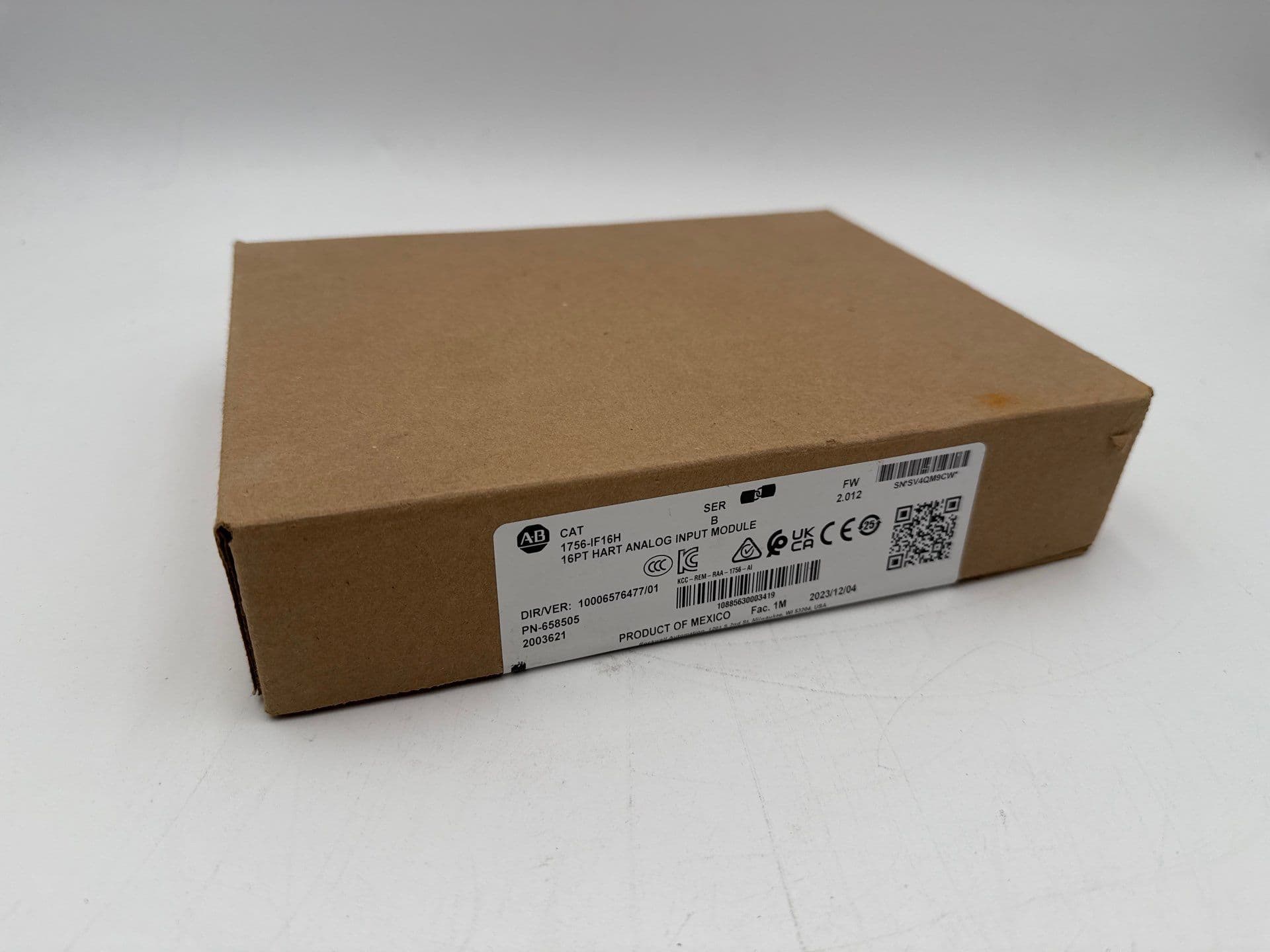 Allen Bradley 1756-IF16H 16PT Hart Analog Input Module CONTROLLOGIX RACK MOUNTABLE – image 1