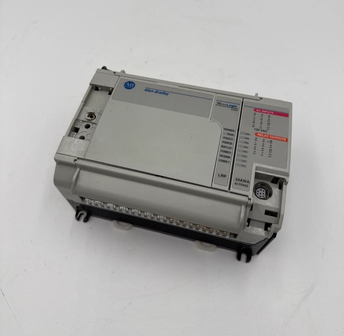 Allen-Bradley MicroLogix 1500 1764-24AWA Controller Base Unit 12 AC INPUT 12 Out – image 1