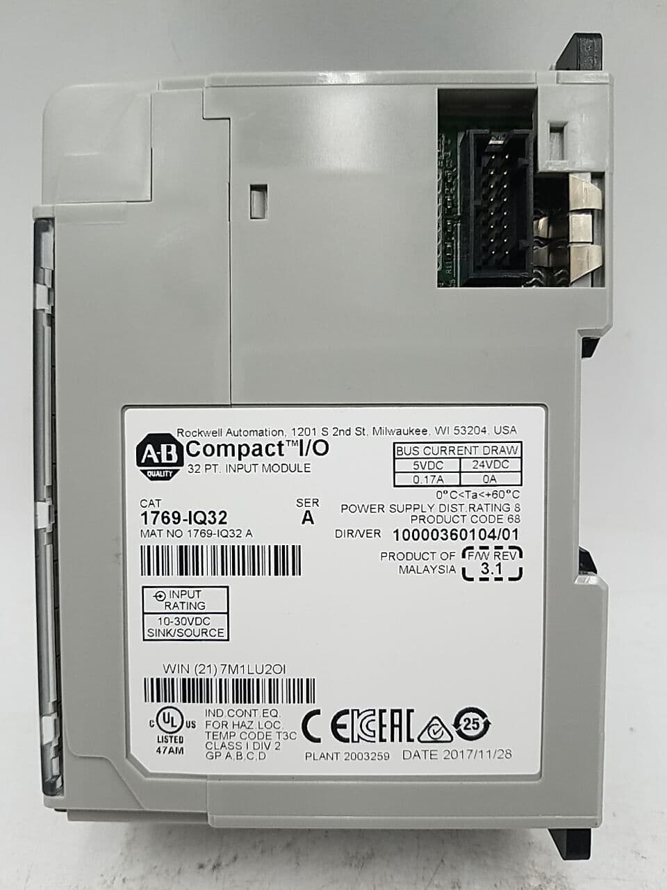 Allen-Bradley 1769-IQ32 – image 1