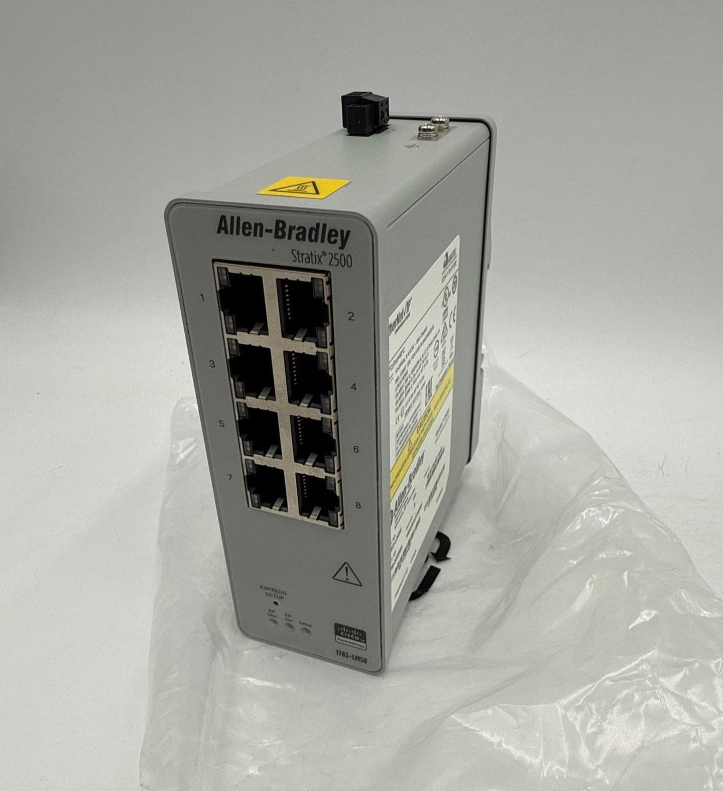 Allen Bradley 1783-LMS8 A EtherNet Managed Switch Stratix 2500 IP 8-Port – image 1