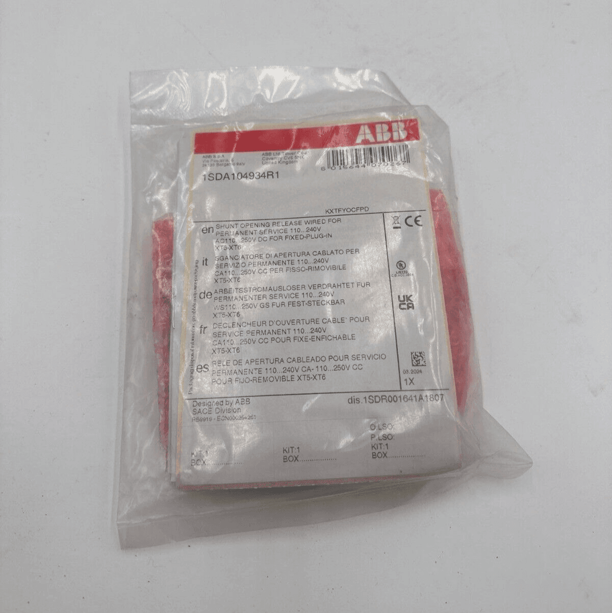 ABB 1SDA104934R1 – image 1