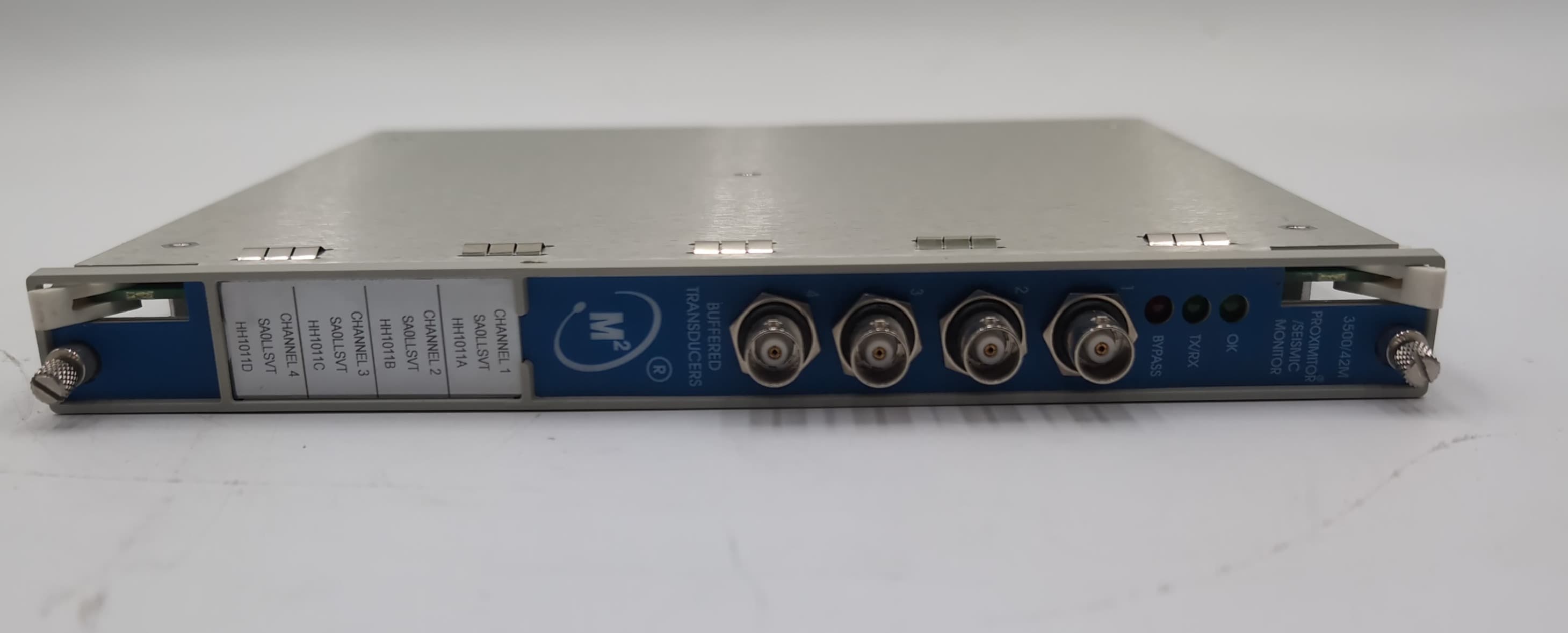 3500/42M Bently Nevada 4-Channel Monitor PWA 176449-02 Pulled from Working Rack – image 1