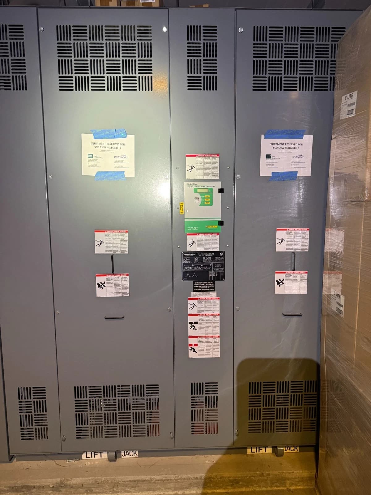 1500/2000KVA Square D Pri 4160V Sec 480V Power Dry II Sorgel Transformer 3PH – image 1