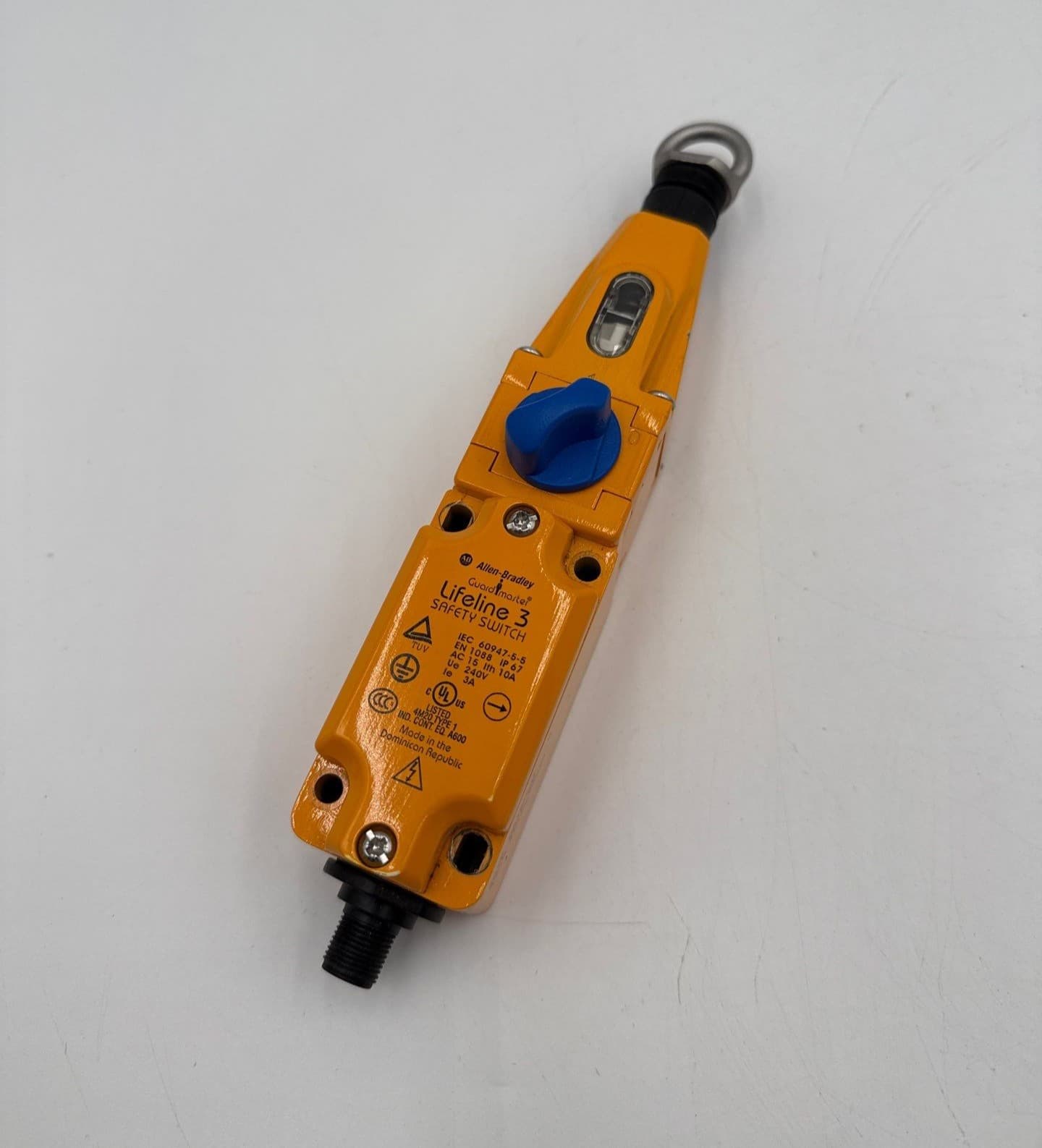 Allen Bradley 440E-D21BNYH Guardmaster Lifeline 3 Cable Pull Switch – image 1