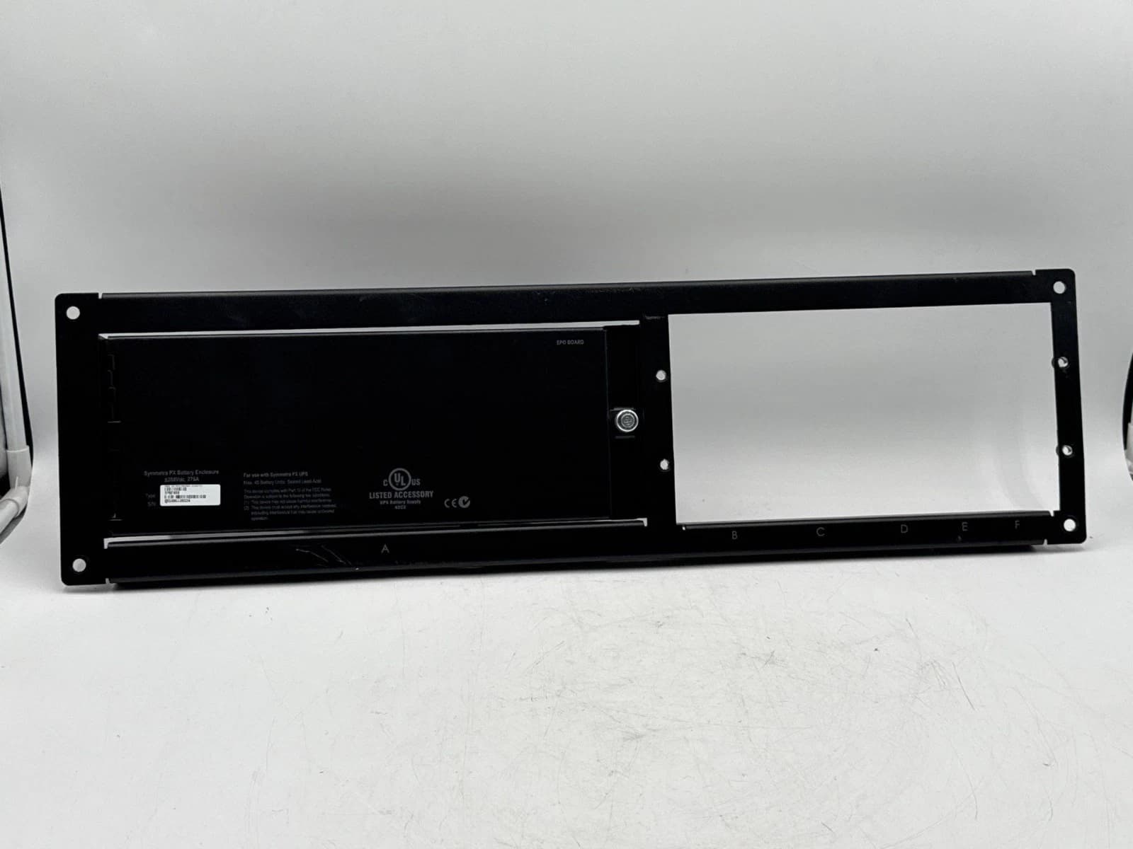 APC 640-4711B REV. 03 EPO Connection And Trip Board 6404711B With Enclosure – image 1