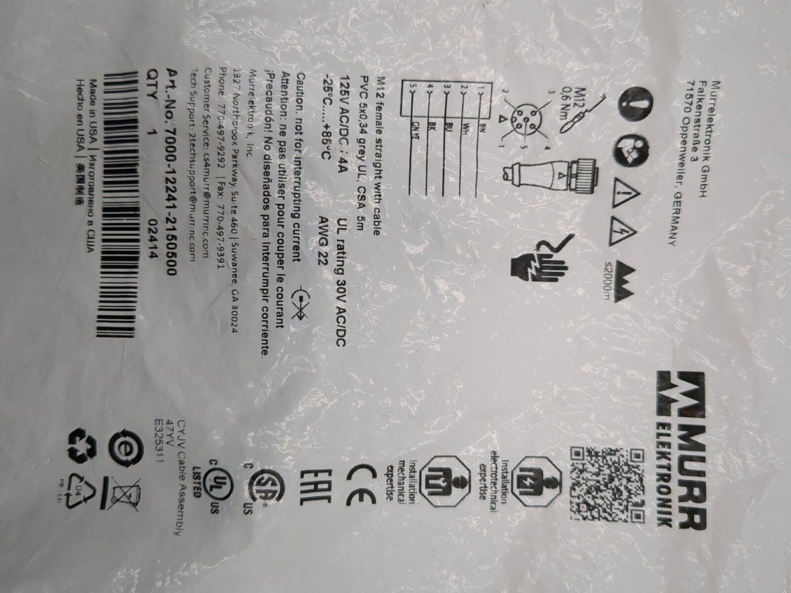 MURR 7000-12241-2150500 – image 1