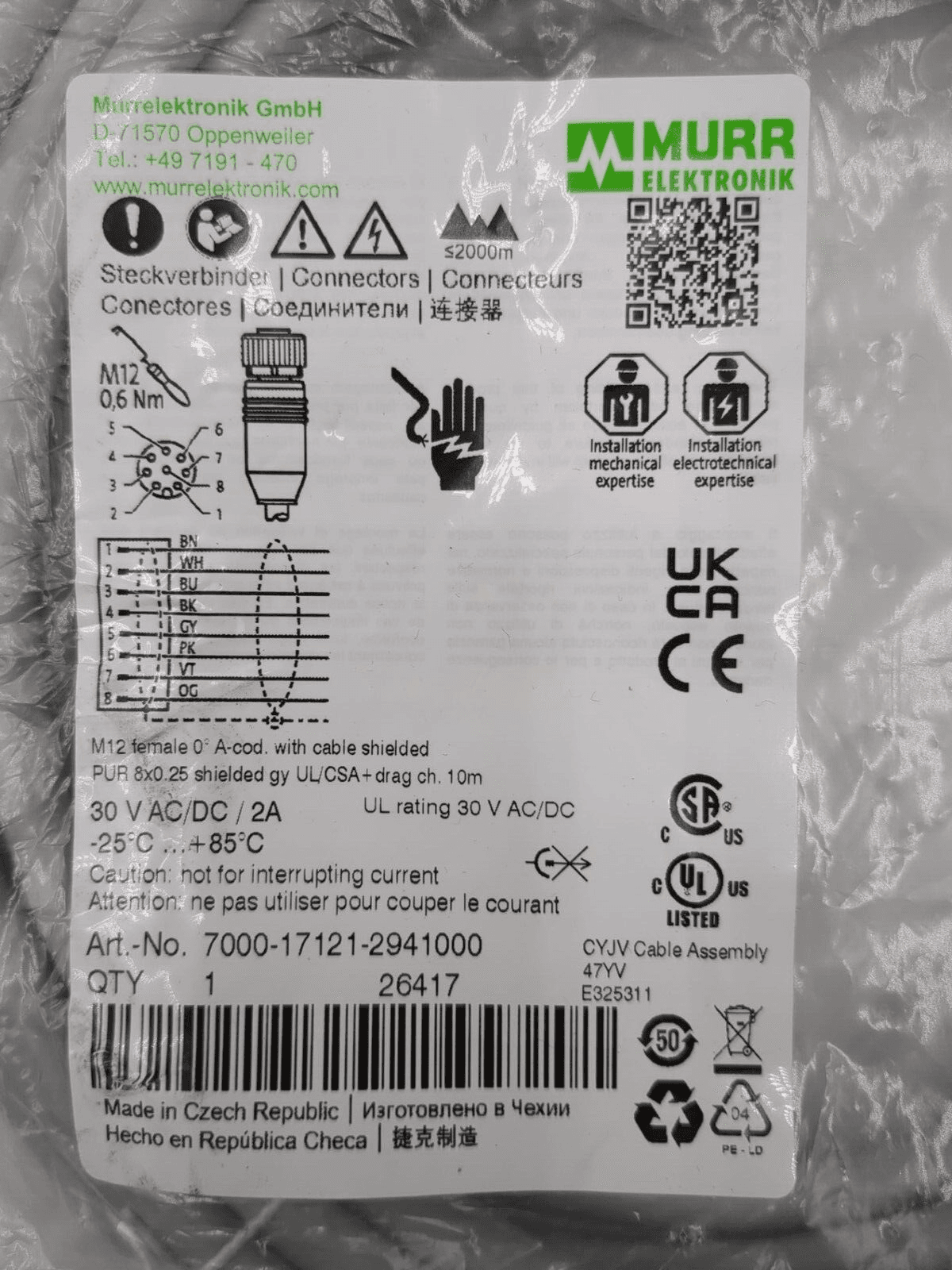 Murr 7000-17121-2941000 – image 1