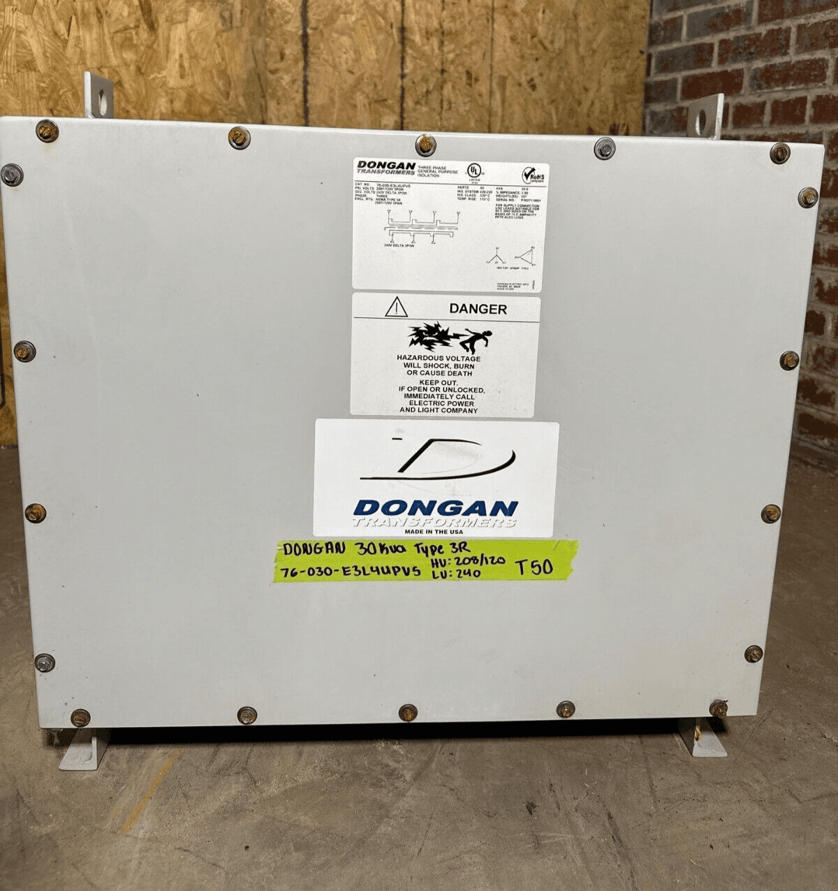 Dongan 76-030-E3L4UPVS – image 1