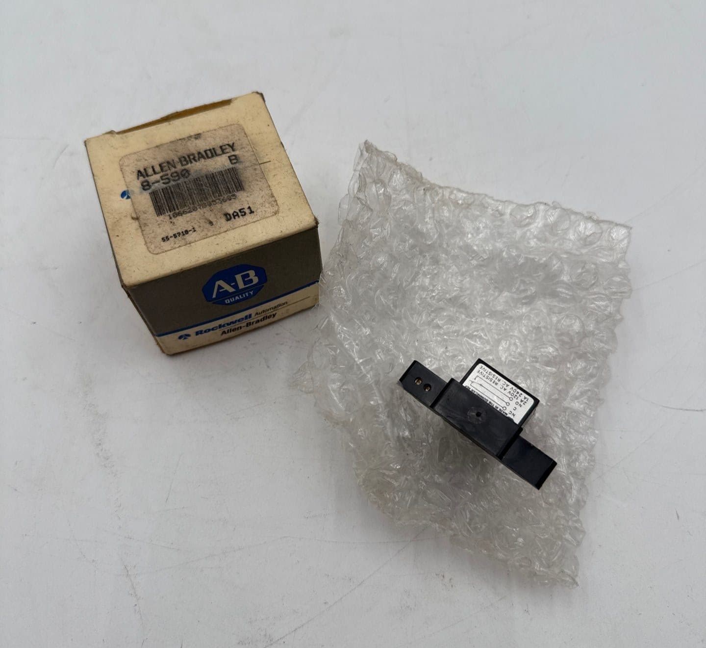 Allen Bradley 8-590 ELECTROMECHANICAL RELAY 2/1A 120-240VAC W/ AZB-1CH-24D – image 1