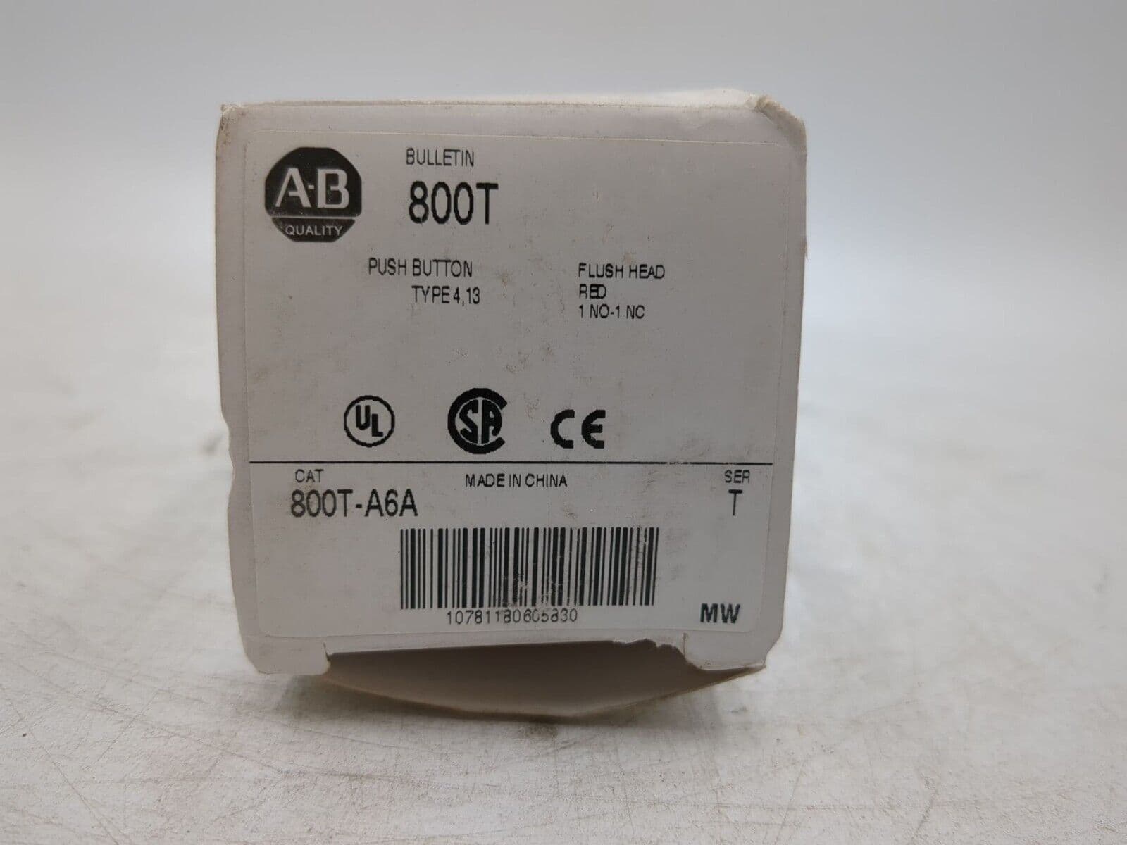 Allen-Bradley 800T-A6A – image 1