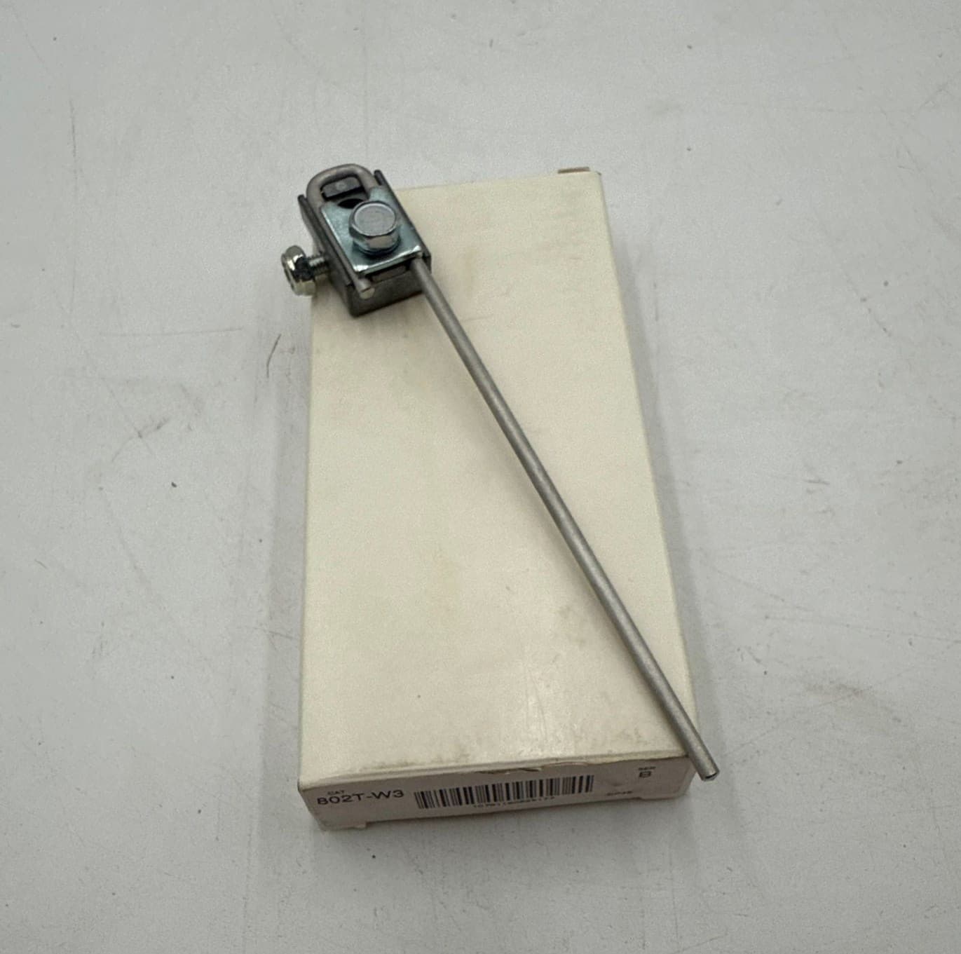 Allen-Bradley 802T-W3 Limit Switch Arm Rod Lever 5" Long Stainless 0.13" Dia – image 1