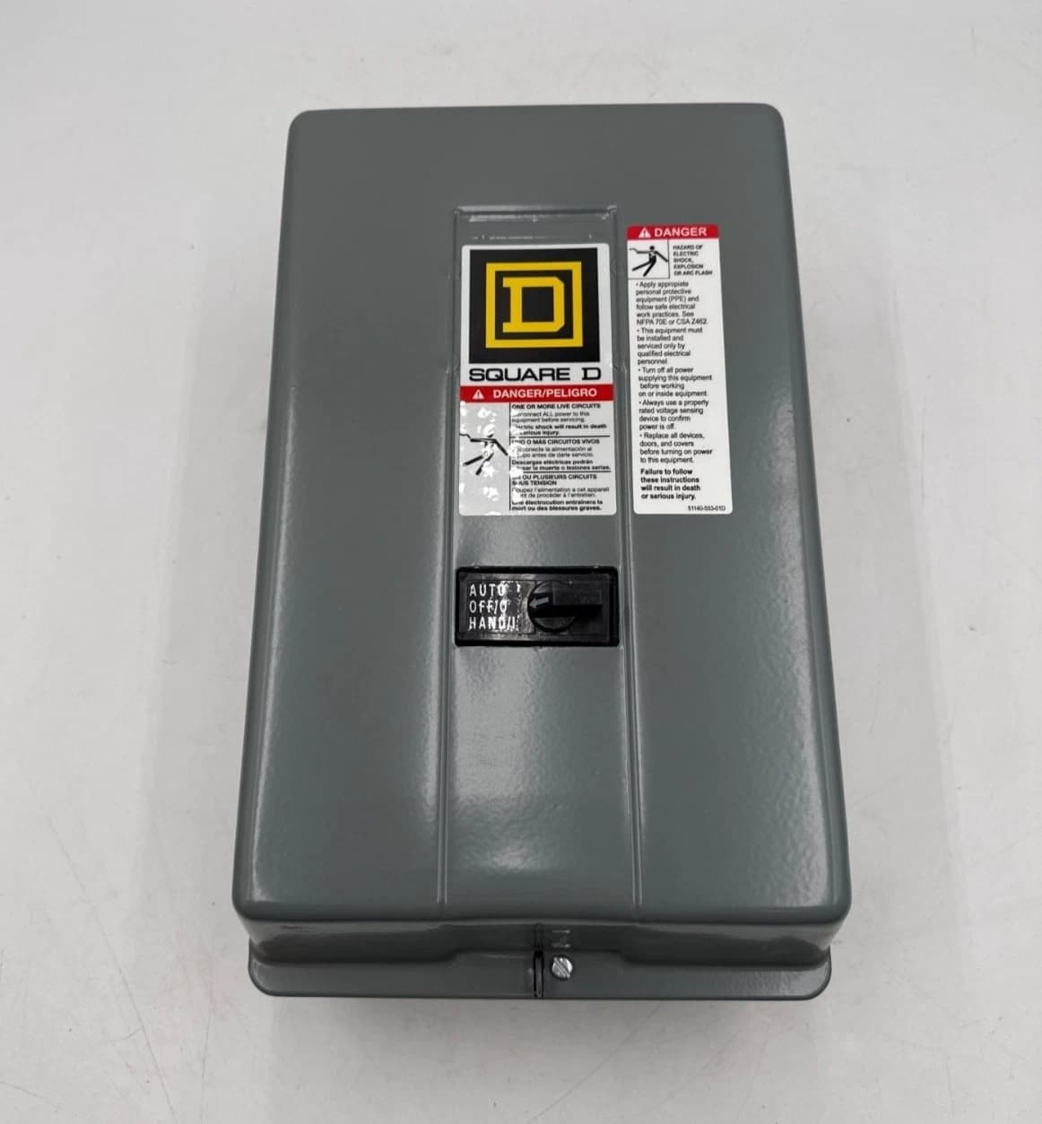 Square D 8903LG60V04C Lighting Contactor Electrically Held 6Pole 30A Coil 277V – image 1