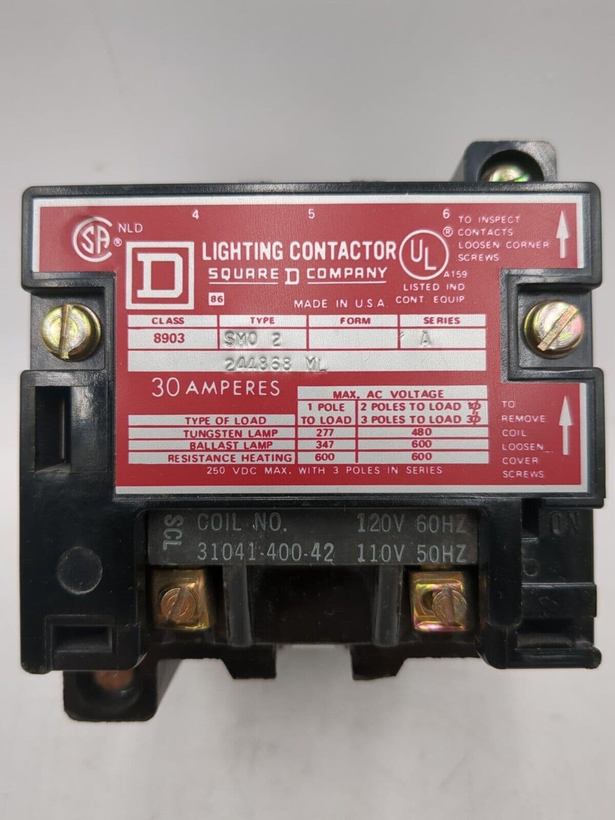 Square D 8903SMO2 – image 1