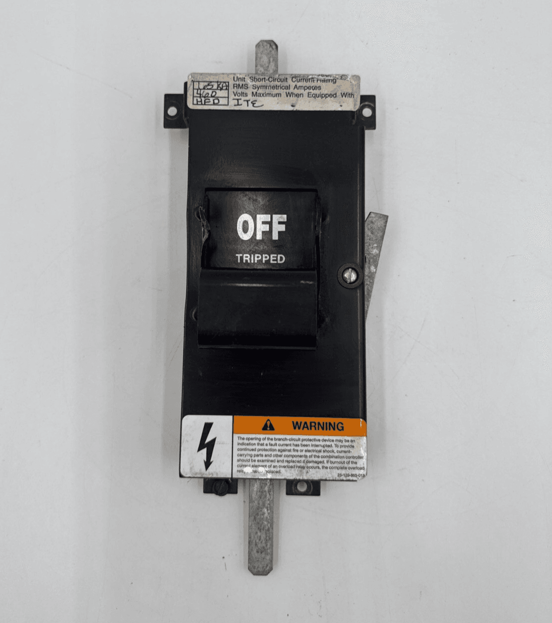 Siemens 8PG10921HC00 Black MCC Breaker Handle Switch Mechanism Model 95 – image 1