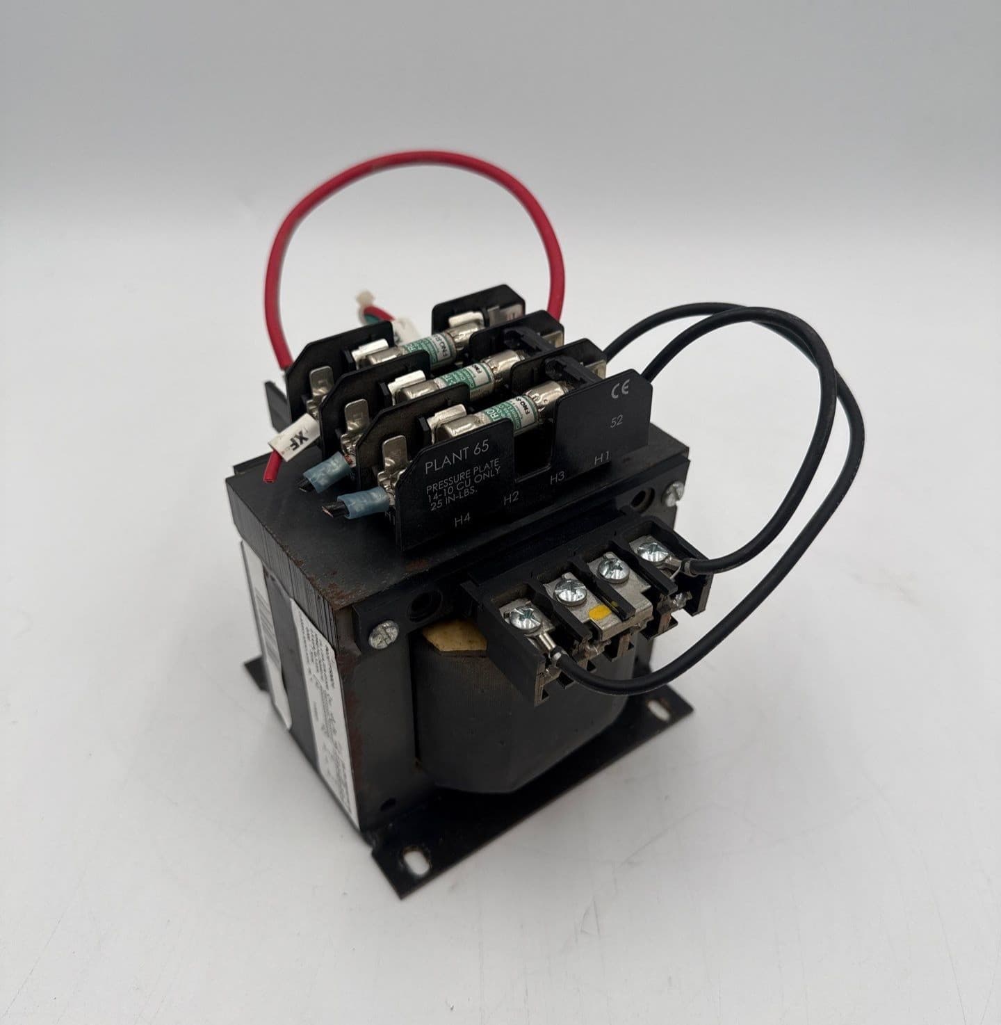Square D 9070TF500D1 Transformer 0.5KVA Pri 240/480V Sec 120V 1PH w Fuse Block – image 1