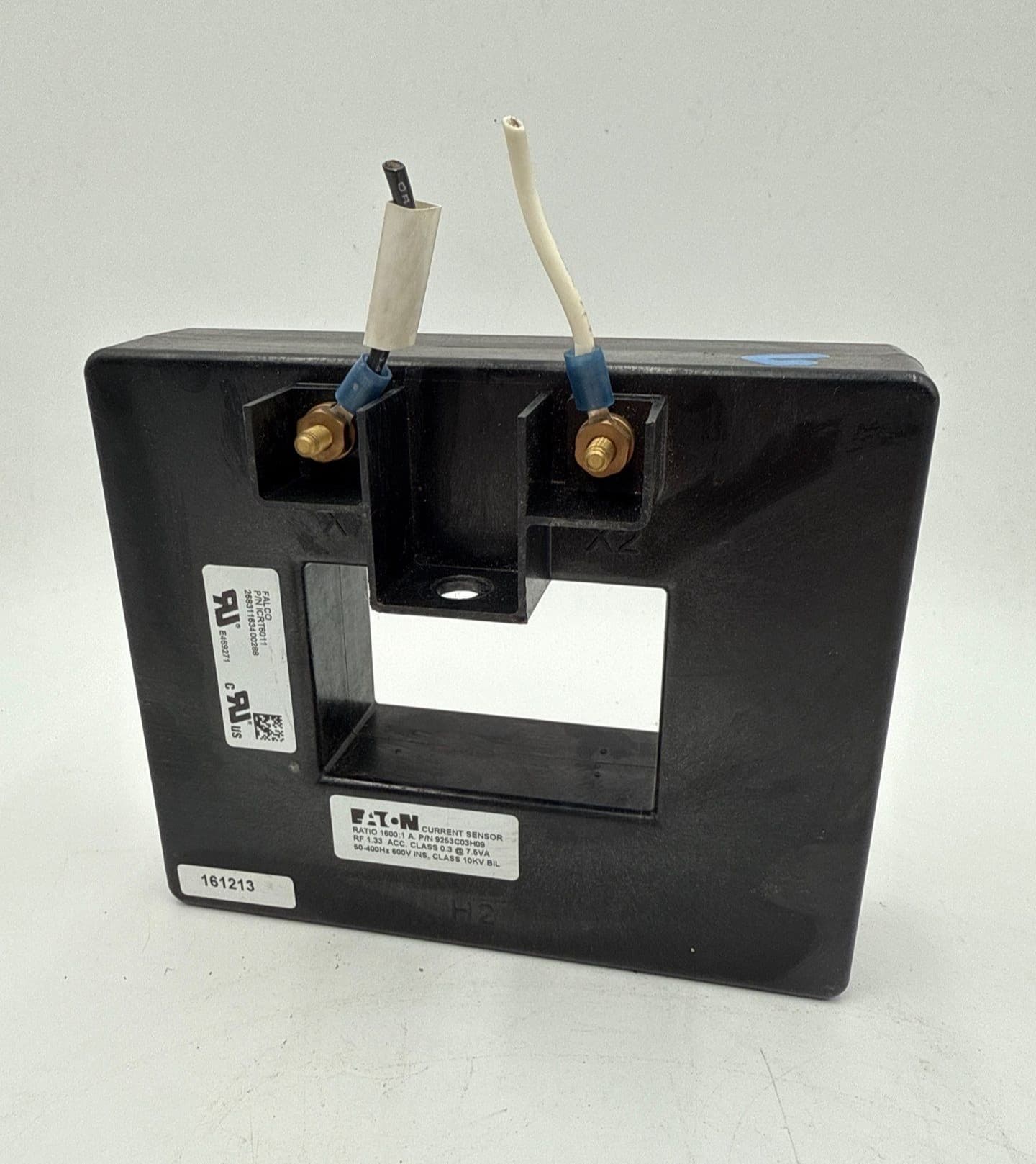 Eaton 9253C03H09 Current Sensor Ratio 1600:1A 50-400Hz 600V Class 10KV BIL – image 1