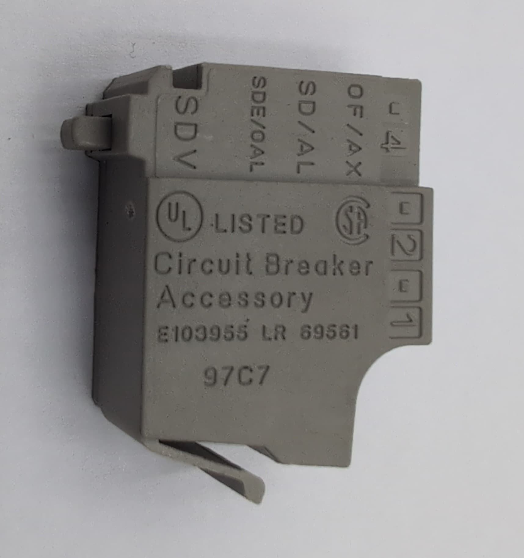 Schneider Electric 97C7 Auxiliary Contact E103955 Masterpact NW NT Powerpact J H