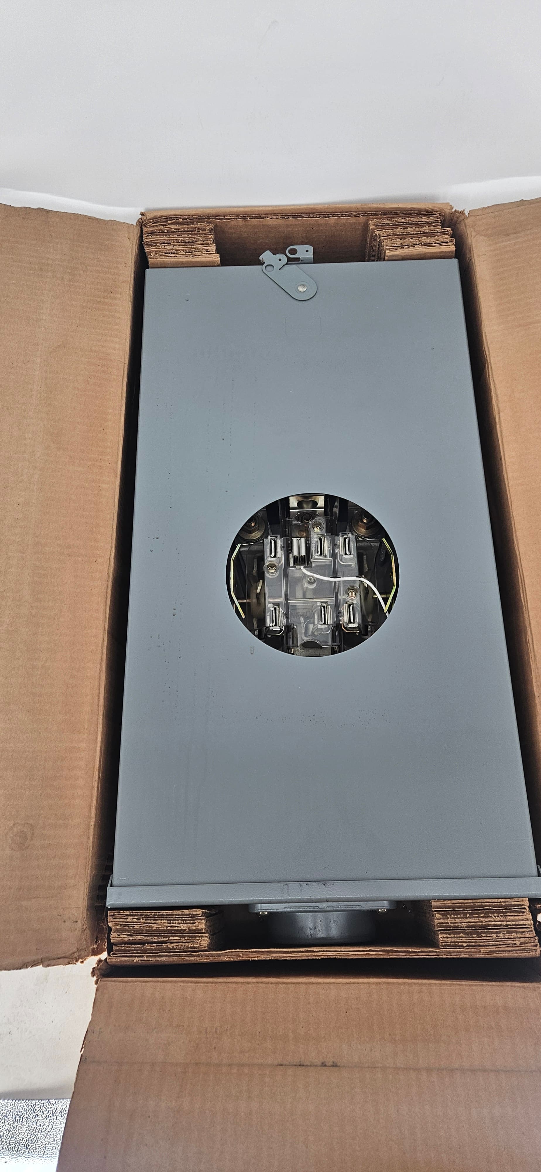 Duncan HQ 7-Jaw Meter Socket 200A 600V 3-Phase 4-Wire Lever Bypass 9824-8000 NEW – image 1