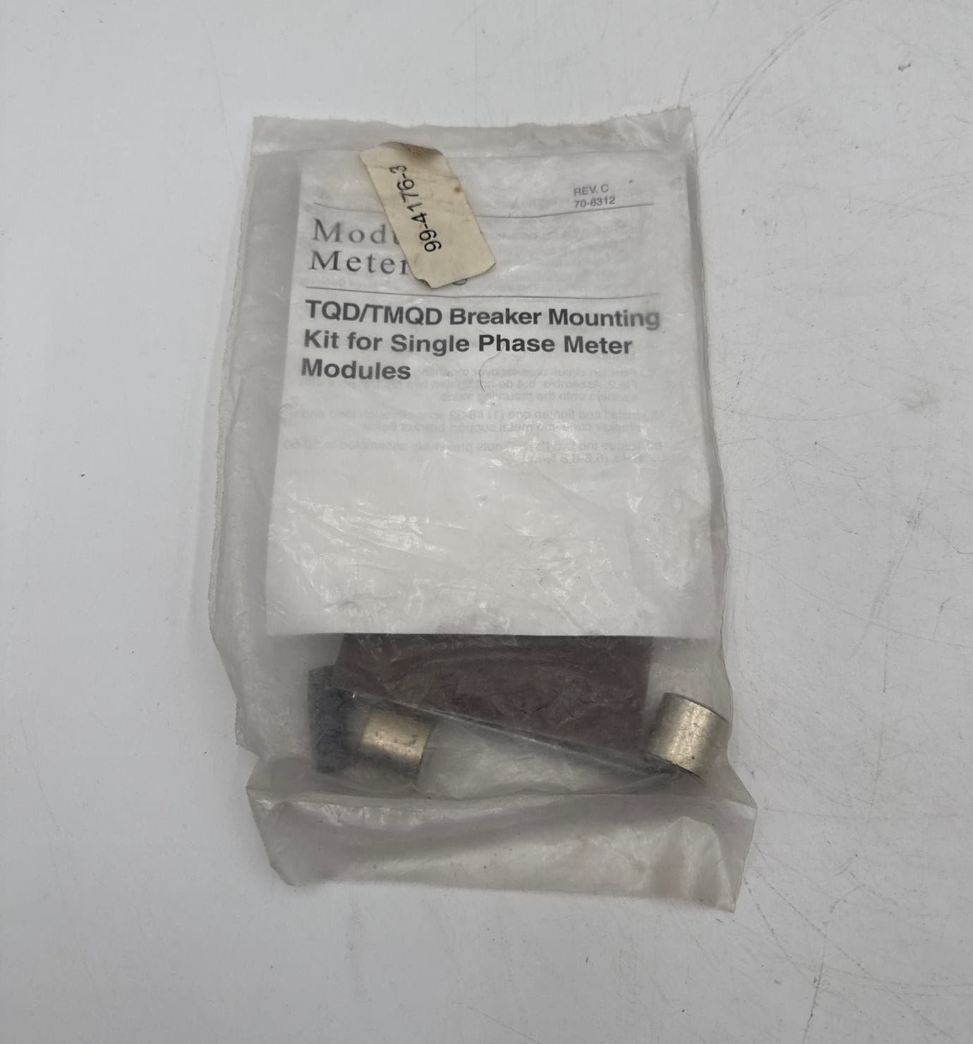 GE 99-4176-3 TQD TMQD BREAKER MOUNTING KIT for Single Phase Meter Modules – image 1