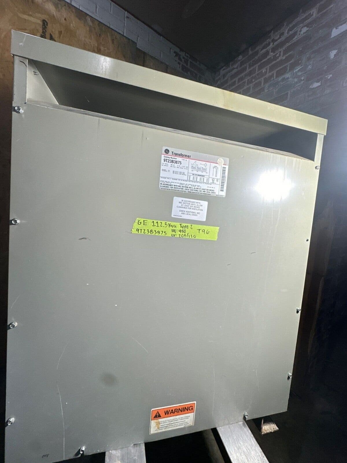 GE 9T23B3875 – image 1